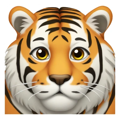 fat tiger sticker
