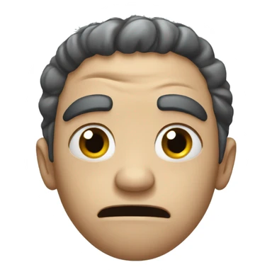 Shivering scared  sticker