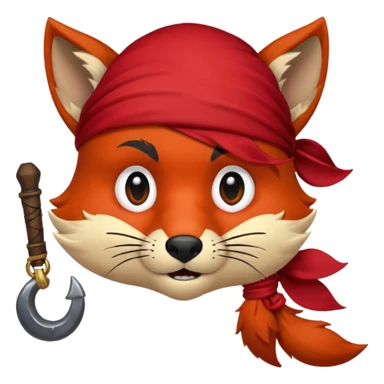 Foxy from fnaf sticker
