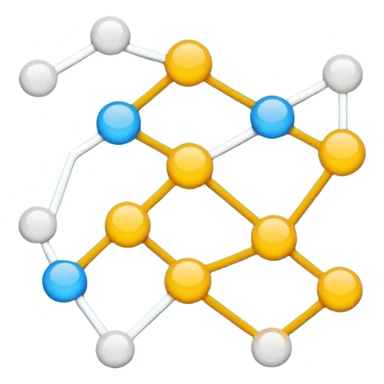 A small graph with nodes sticker