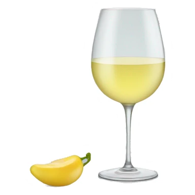 verre de vin blanc sticker