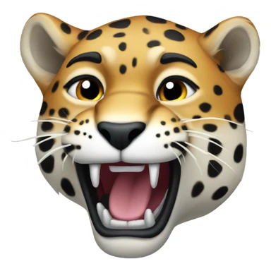roar jaguar sticker