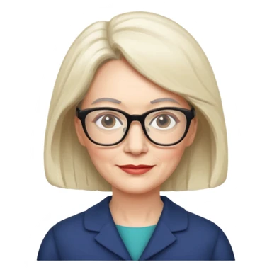 Catherine, 53 ans Profession : Professeure de littérature sticker