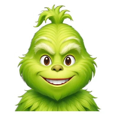 The Grinch is penes sticker