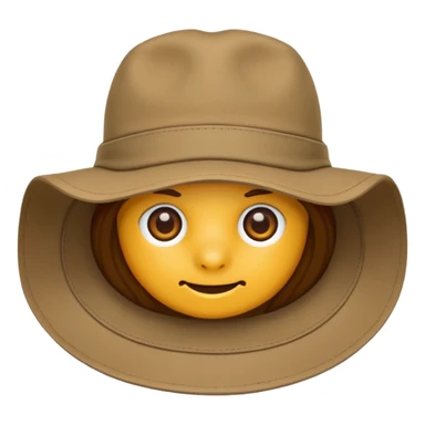 safari hat sticker