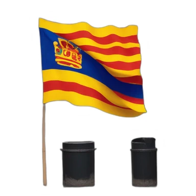 Bandera independentista catalana sticker