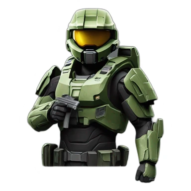 Master chief modern warfare sticker