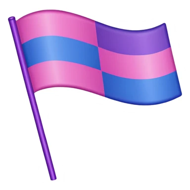 bisexual pride flag sticker