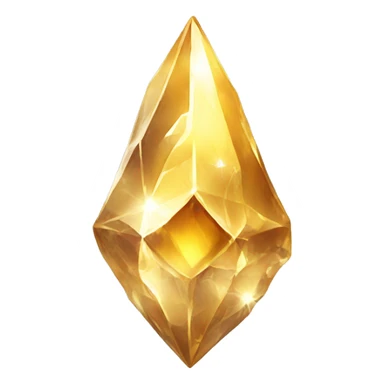 Golden healer Crystal sticker