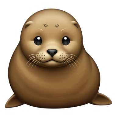 why does the seal have hair? sticker