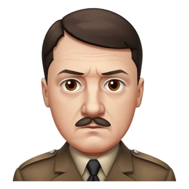 Babyface Adolf Hitler sticker