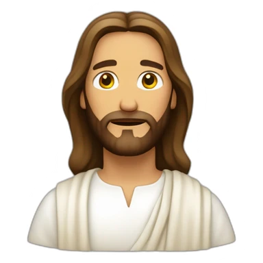 Jesus Christ qui nous bénit sticker