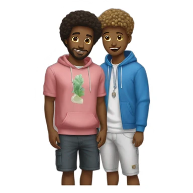 Bigflo et oli sticker