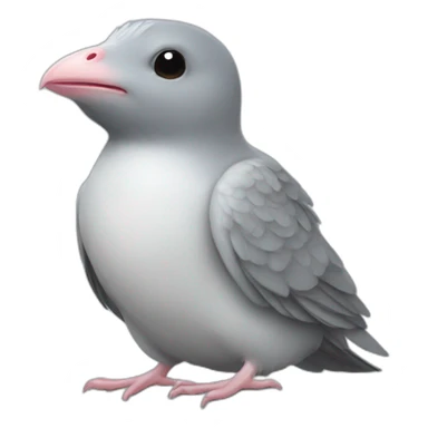 Un rat sur un pigeon sticker