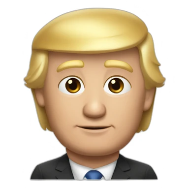 Vladimir Poutine chèque Donald Trump sticker