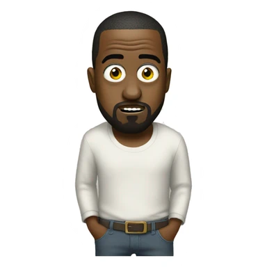Minion kanye west sticker