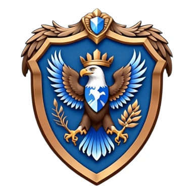 Hogwarts Ravenclaw crest Eagle sticker