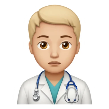 They need some concern on their face; they need to be considering one of two medical options. I don't want doctors!!!! sticker