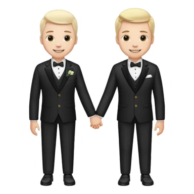 Gay civil partners cerelony in UK sticker
