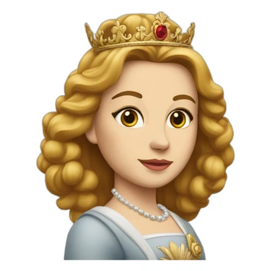 La reine d’Angleterre avec un chat dans ces bras  sticker