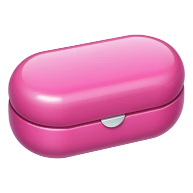 pink medication sticker