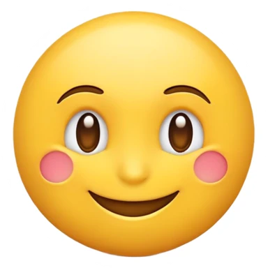 Proud smirking emoji sticker