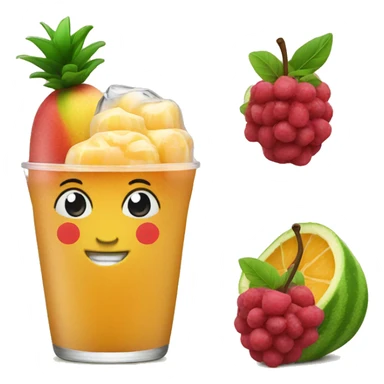 Fresh fruit raspado  sticker
