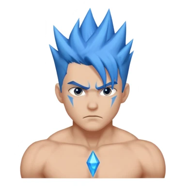 super saiyan blue sticker
