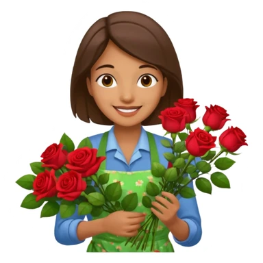 Flower Vendor sticker