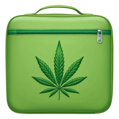 cannabis weed pack zip sticker