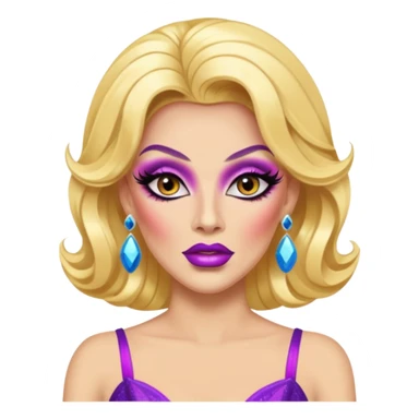 drag queen sticker