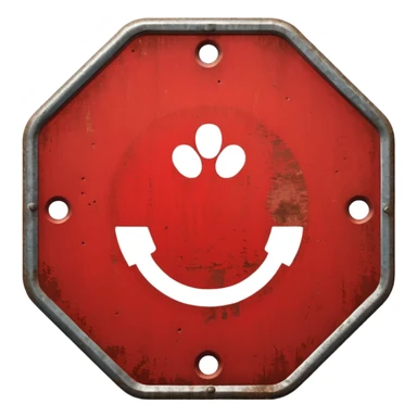 mac os metal mute no sound 🔇 stop sign sticker