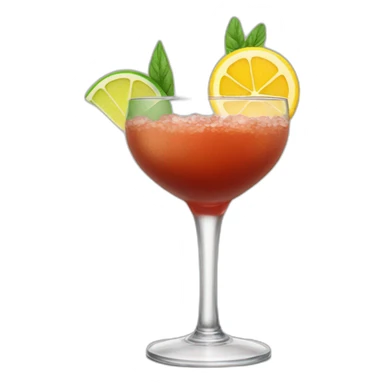 Shaker cocktail sticker