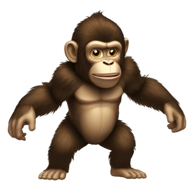 monkey kingkong sticker
