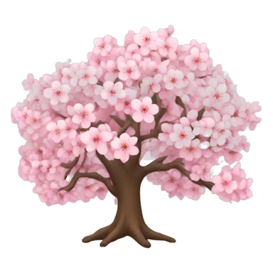 a cherry blossom tree sticker