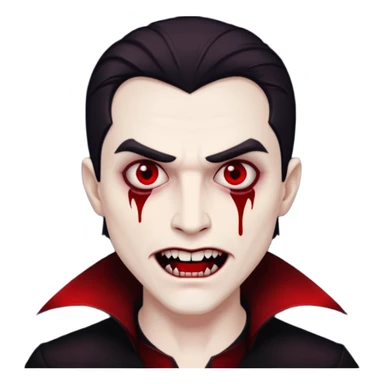 men Vampires sticker