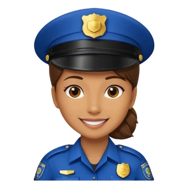 Female Police Officer sticker