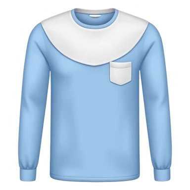 white long sleeve shirt sticker