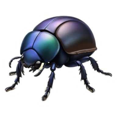 dung beetle sticker