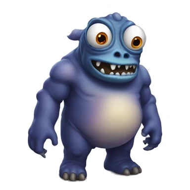 Monstro Elisasue from The Substance 2024 movie  sticker