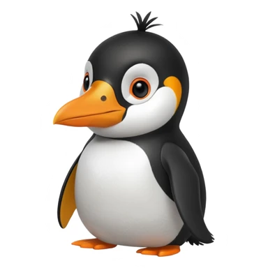 create a penguin from madagascar sticker