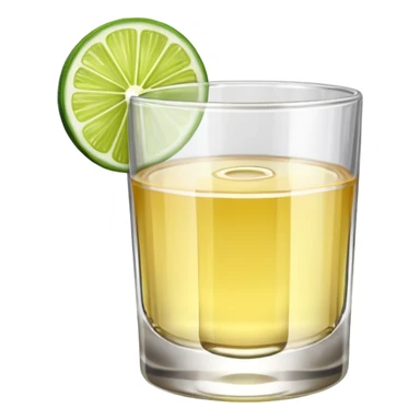 Shot of tequila sticker