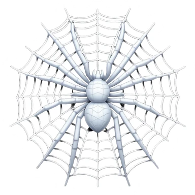 Make the I love u using spider web emoji 

 sticker