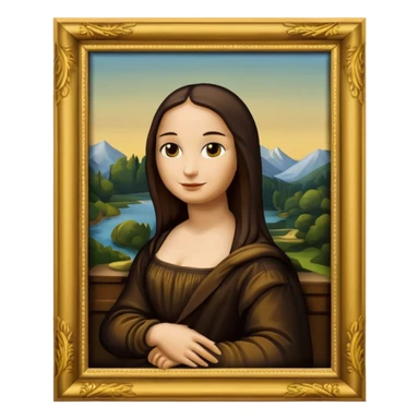 mona lisa sticker