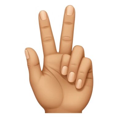 ASL Alphabet F sticker