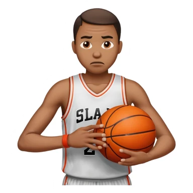 a bad basketball player  sticker