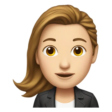 elon musk as a woman sticker