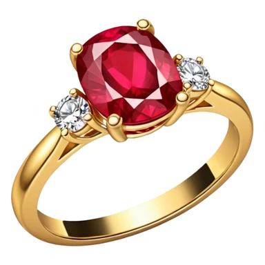 glitter rubi diamond married ring sticker