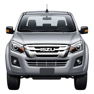 Isuzu D-MAX - Isuzu (Model Year: 2024) (Iconic colour: Grey) sticker