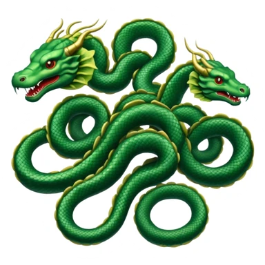 YAMATA NO OROCHI multicabeza sticker